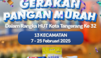 Gelar Gerakan Pangan Murah di Kota Tangerang hingga 25 Februari 2025