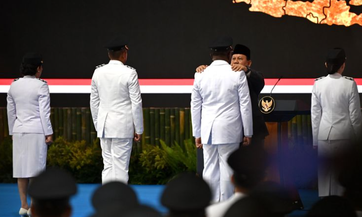 Pelantikan Kepala Daerah 2025 Serentak di Istana Presiden Hari Ini, Kamis 20 Februari 2025/ANTARA FOTO