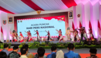 Tarian khas Kalimantan Selatan ini membuka acara puncak HPN 2025 di Banjarbaru 9 Februari 2025 lalu.