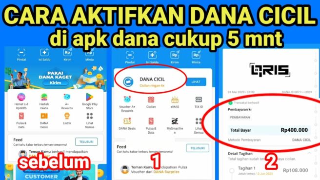 Dapatkan saldo DANA gratis dari DANA Cicil