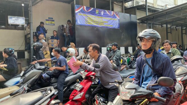 250 Ribu Kendaraan Bermotor Menunggak Pajak