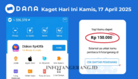 saldo dana kaget