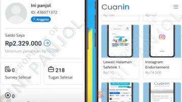 aplikasi penghasil uang CUANIN