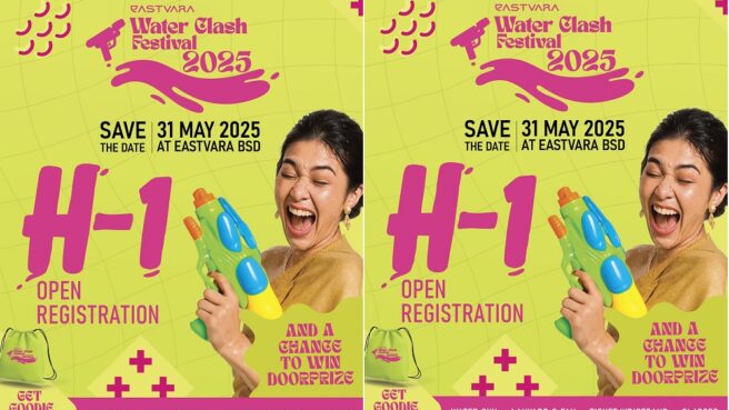 Event The First Water Clash Festival di Eastvara BSD Mall