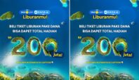 Giveaway saldo DANA gratis dari Tiket.com