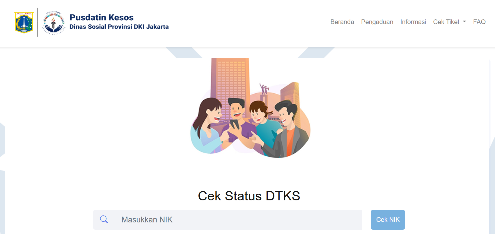 Bansos Lansia 2025 Resmi Cair! Ini Cara Cek Penerima KLJ Pakai NIK KTP 2 Mengecek Penerima Bansos Lansia 2025 di Website Siladu Jakarta