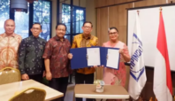 MoU BNN Kota Tangerang dan Apindo dalam Memerangi Narkoba di Dunia Usaha.
