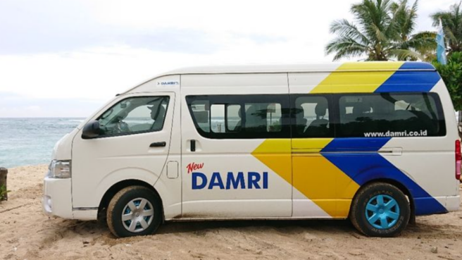 Layanan DAMRI Poris Plawad-Tanjung Lesung 2025