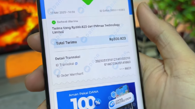 dana kaget siap masuk ke dompet digital modal main game ini