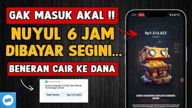 Aplikasi penghasil saldo DANA gratis 2025