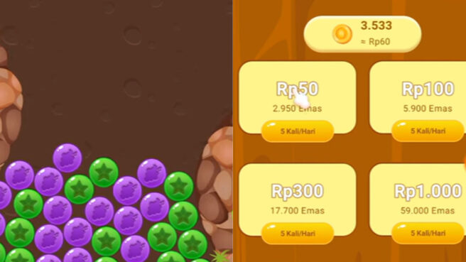 game penghasil uang Fruit Blast