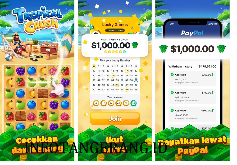 Gila! 5 Game Penghasil Uang Ini Beneran Ngasih Saldo DANA Gratis, Auto Tajir Cuma Modal HP! 2 GAME PENGHASIL UANG