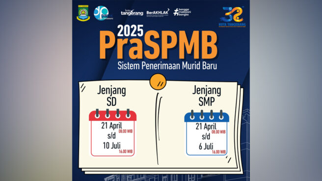 pra-spmb kota tangerang 2025