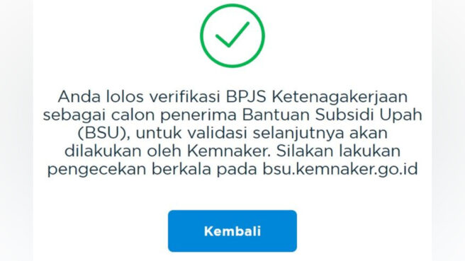 Penyaluran BSU 2025