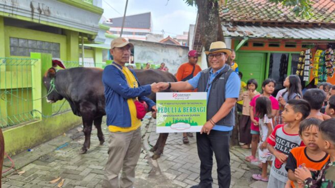 PT IKPP Tangerang Salurkan Hewan Kurban untuk Warga Sekitar di Momen Iduladha