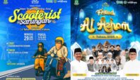 Scooterist Sarungan Festival Al-Azhom ke-12