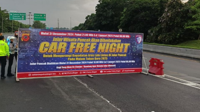 Ilustrasi Car Free Night