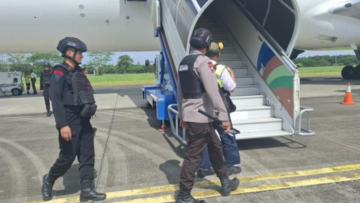 Pesawat Jemaah Haji Depok Diancam Bom (Foto: Dok. Polda Sumut)