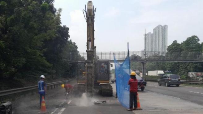 Pemeliharaan Jalan Tol Jakarta-Tangerang