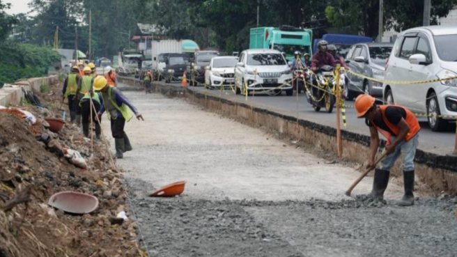Pelebaran Jalan Lio Baru Tangerang