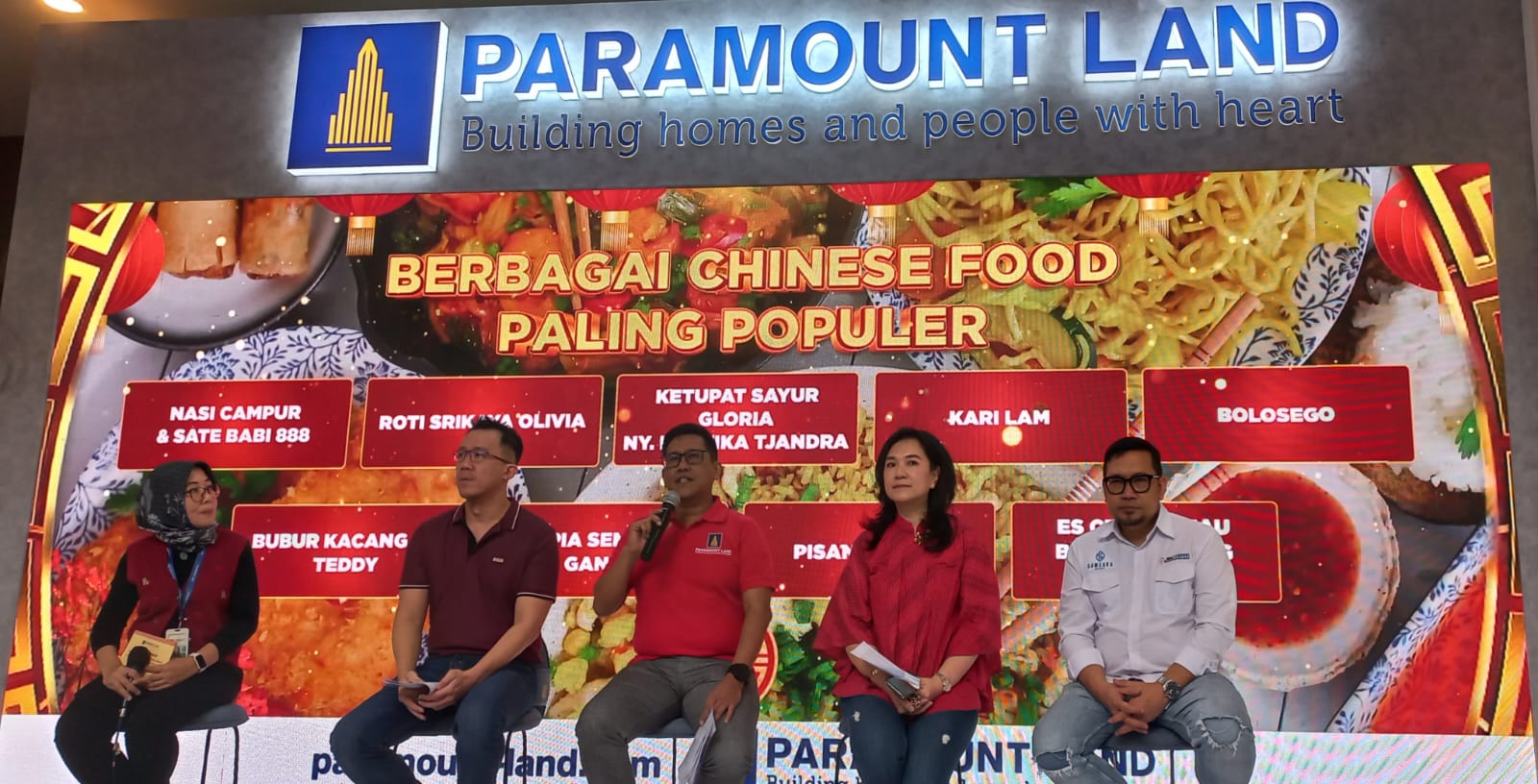 Festival Kuliner Glodok Pancoran 2025 di Gading Serpong Hadirkan 150 Menu Legendaris 2 Konferensi Pers Festival Kuliner Glodok Pancoran 2025 dan Paramount Property Expo “Golden June Deals” di Hampton Square Gading Serpong Rabu, 25 Juni 2025.Foto: Nadia Infotangerang.id