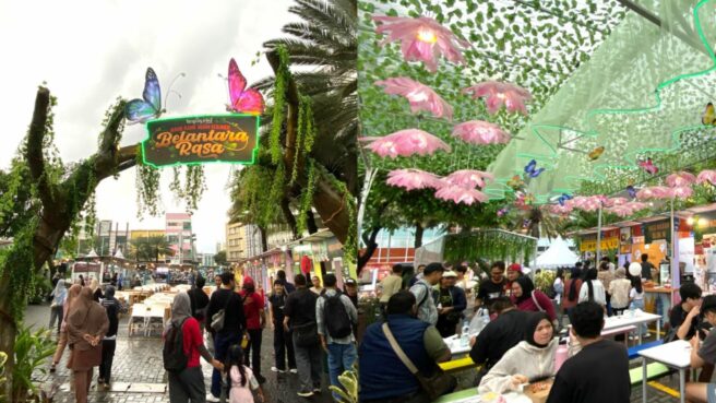 Dekorasi Hutan di RJK 2025 Tangcity Mall. Foto: Nadia/Infotangerang.id