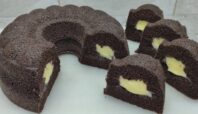 bolu ketan hitam keju lumer
