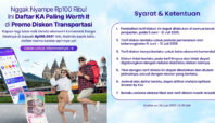 diskon tiket kereta api