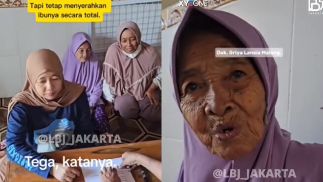 nenek nasikah dikirim dua anaknya ke panti jompo