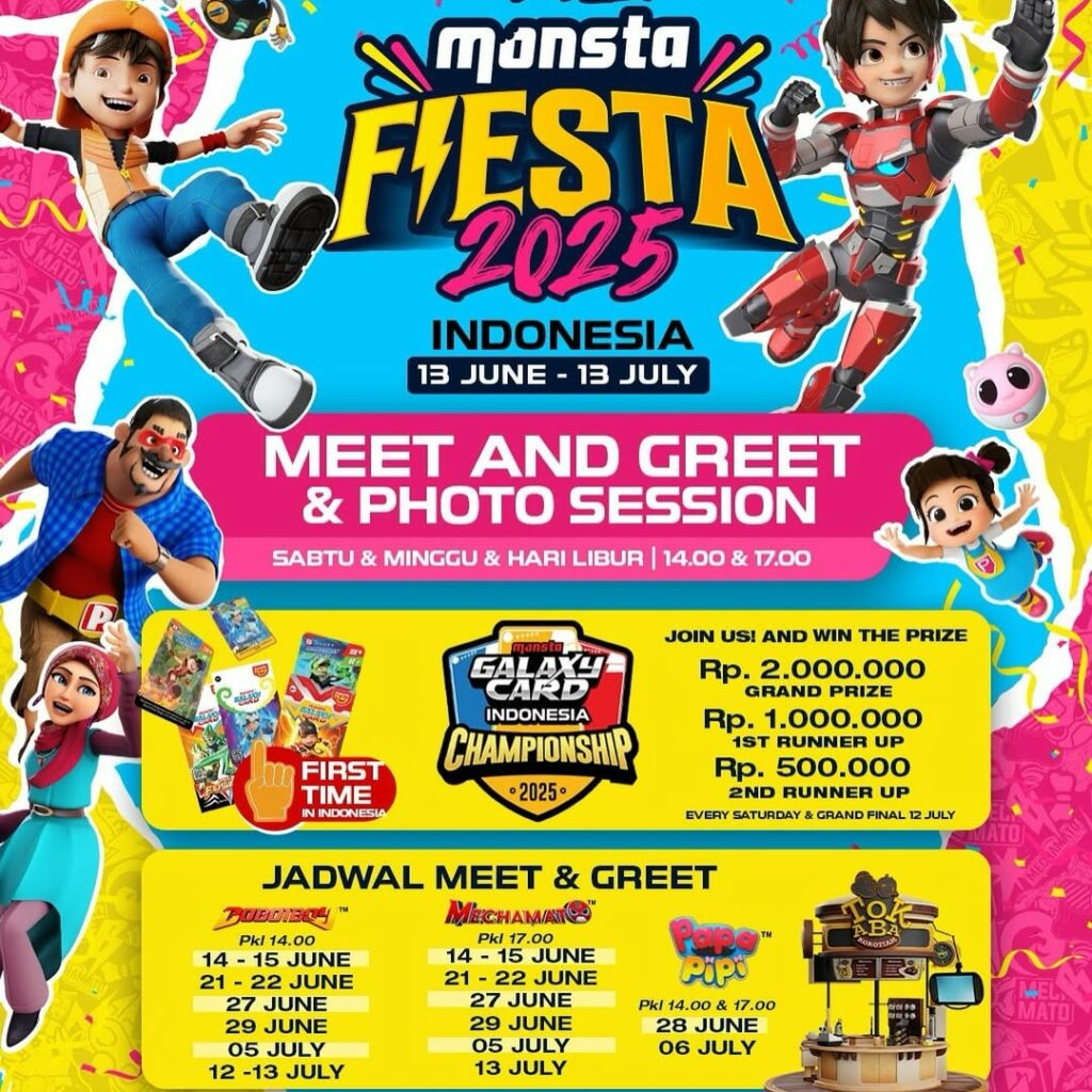 8 Daftar Event Liburan Sekolah 2025 di Mal Tangerang Raya Selama Juni-Juli, Meet & Greet Kartun Favorit hingga Bermain Salju 7 Event liburan sekolah 2025 di Mal Tangerang