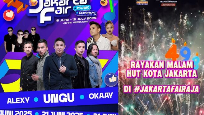 Pesta Kembang Api Jakarta Fair 2025