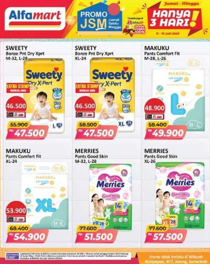 Promo JSM Alfamart 11-13 Juli 2025