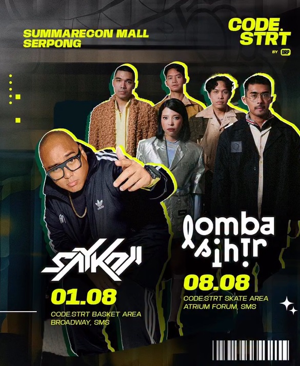 Konser gratis akhir pekan 1-3 Agustus 2025