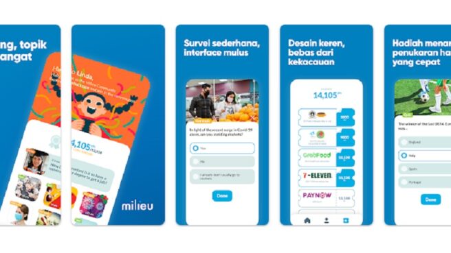 saldo DANA gratis dari aplikasi Milieu Surveys
