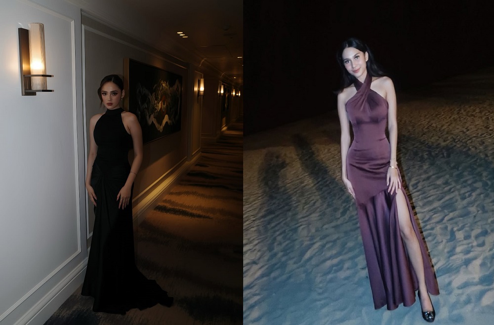 Model baju bridesmaid satin populer 2025
