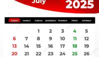 Kalender Juli 2025
