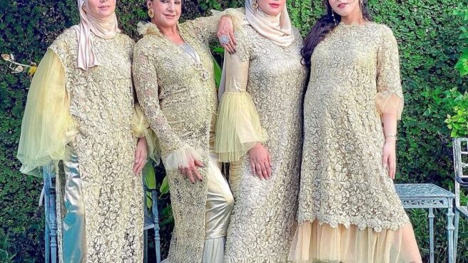 Model gamis borkat polos terbaru 2025
