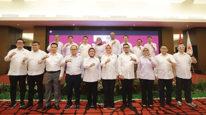 Pilar-Airin Kompak Dorong Penguatan PMI Tangsel hingga Akar Rumput