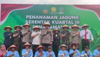 Dukung Swasembada Pangan Nasional, Polda Metro Jaya Tinjau Langsung Lahan Tanam Jagung di Serpong