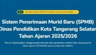 SPMB SMPN Tangsel 2025 Jalur Mutasi dan Prestasi