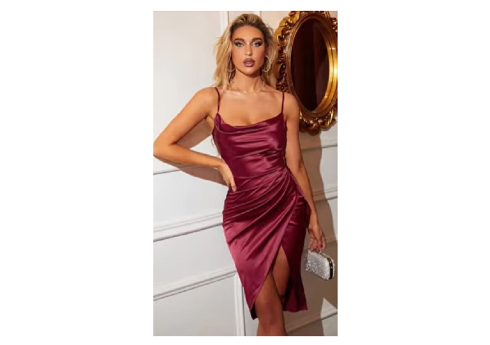 10 Model Baju Bridesmaid Satin Polos Simple dan Elegan, Populer di 2025 2 Model baju bridesmaid satin populer 2025