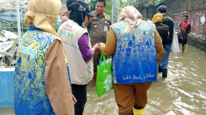 Banjir Cipondoh masih menggenangi sejumlah wilayah di Kota Tangerang, Senin 7 Juli 2025/Foto: Pemerintah Kota Tangerang