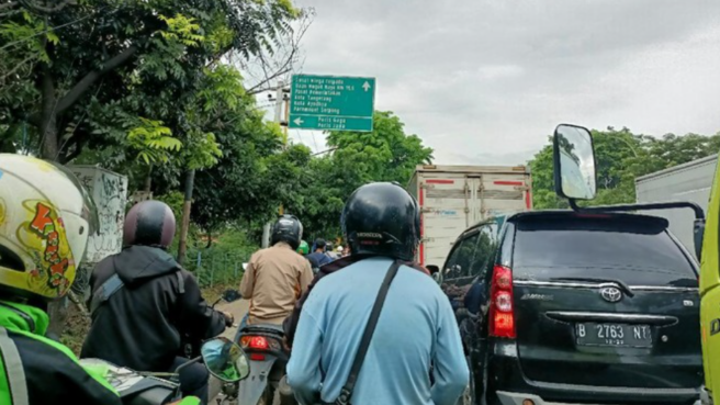 Jalan Raya Daan Mogot (KM 19 - Kebun Besar, Batuceper) Bakal jadi salah satu Kawasan Bebas Macet