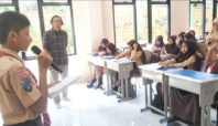 Ratusan siswa MTsN 5 Kabupaten Tangerang Ikuti Pelatihan Menulis bareng JMSI Banten pada Rabu pagi, 16 Juli 2025.