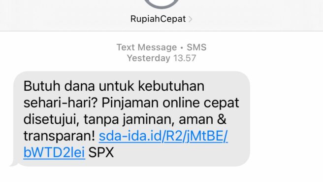 Daftar pinjol resmi OJK 2025