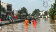 Pembangunan Tandon di Pondok Maharta dinilai menjadi solusi banjir terus-menerus di wilayah ini.Foto: Andre/Tangselife.com