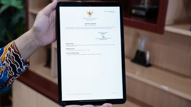 Sertipikat Elektronik Resmi Berlaku Bertahap