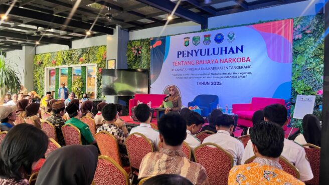 Vega Hotel Tangerang dan Kecamatan Kelapa Dua Gelar Seminar Bahaya Narkoba
