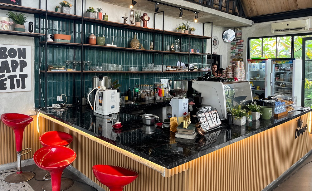 the campus coffee