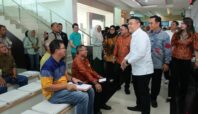 Kolaborasi antara Kantor Pertanahan (Kantah) Kota Tangsel dan Pemerintah Kota (Pemkot) Tangsel dalam Uji Coba Integrasi NIB dan NOP dI Tangsel.